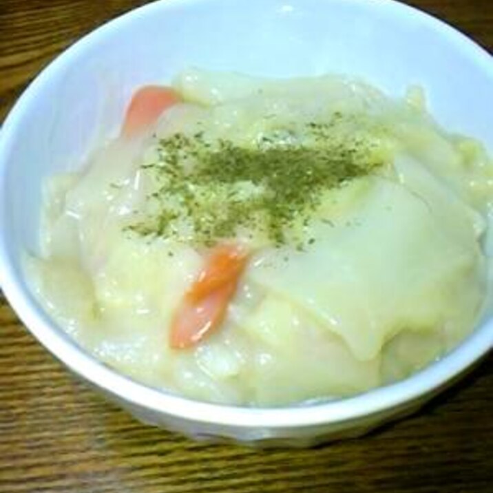 たっぷり白菜の和風シチュー煮